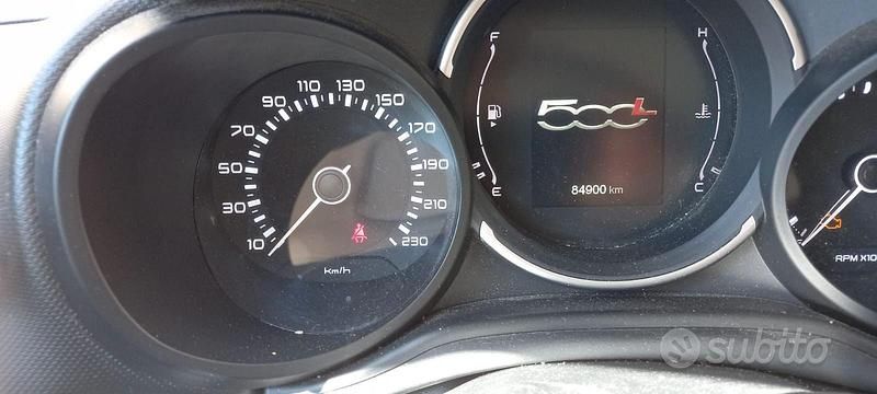 Usata Fiat 500L 95 CV (69 kW) 2018 Bianco Monovolume