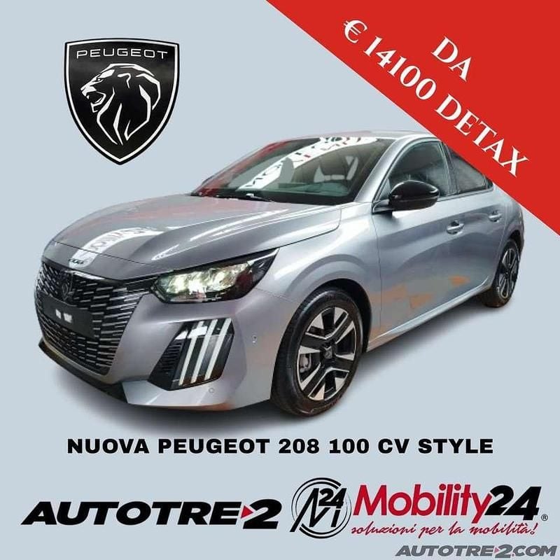 Nuova Peugeot 208 Style 101 CV (74 kW) 2026 Other Utilitaria