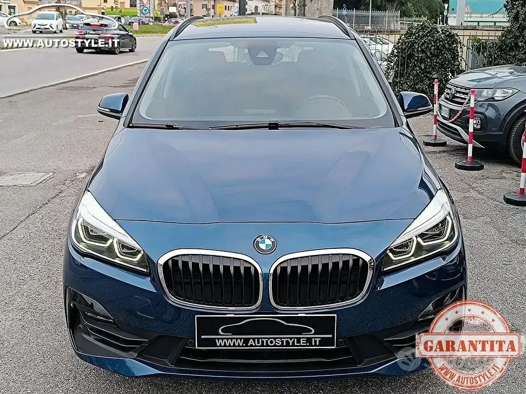 Begagnad BMW 216 Gran Tourer Efficient Dynamics 116 HK (85 kW) 2021 Blå Minibuss