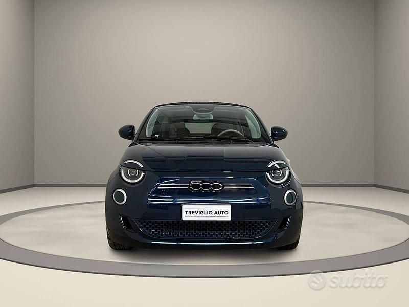 Usata Fiat 500C La Prima 86 kW (118 CV) 2021 Blu Cabrio