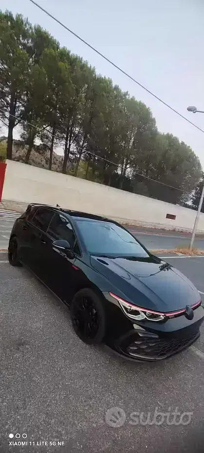 Usata VW Golf VIII GTI 245 CV (180 kW) 2023 Nero Berlina
