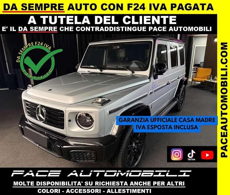 Argento Nuova 2025 Mercedes G450 Premium SUV | 168.500 € - Immagine 1/2