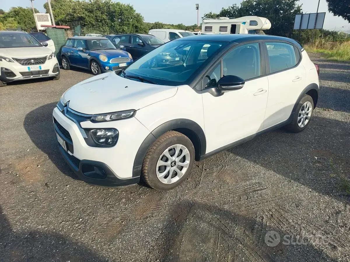 Usata Citroën C3 Feel 102 CV (75 kW) 2021 Bianco Utilitaria