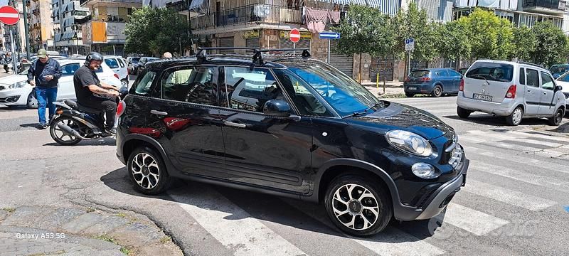 Usata Fiat 500L Cross 95 CV (69 kW) 2021 Nero Monovolume