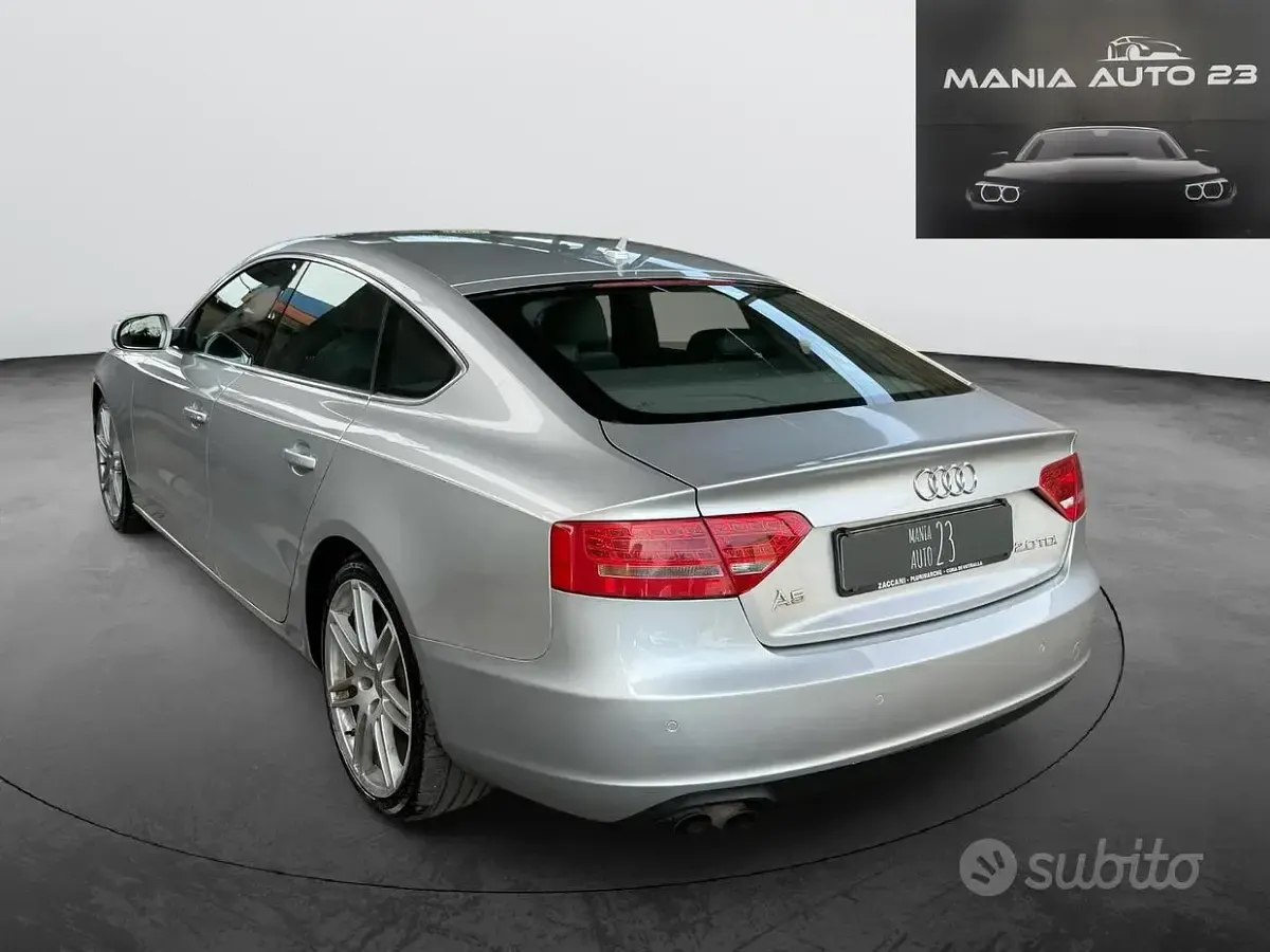 Usata Audi A5 S-Line 143 CV (105 kW) 2011 Grigio Coupé