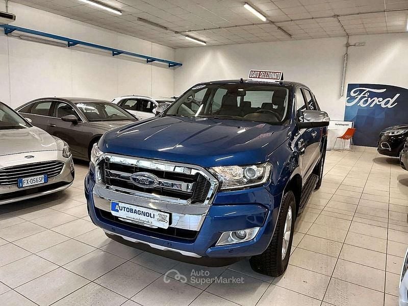 Usata Ford Ranger Limited 200 CV (147 kW) 2018 Blu Pick-up