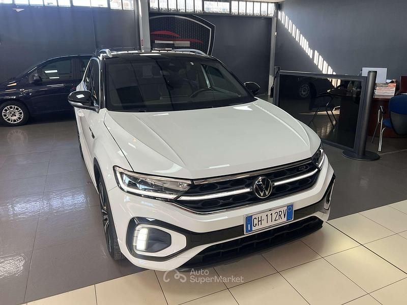 Usata VW T-Roc R-line 150 CV (110 kW) 2022 Bianco SUV