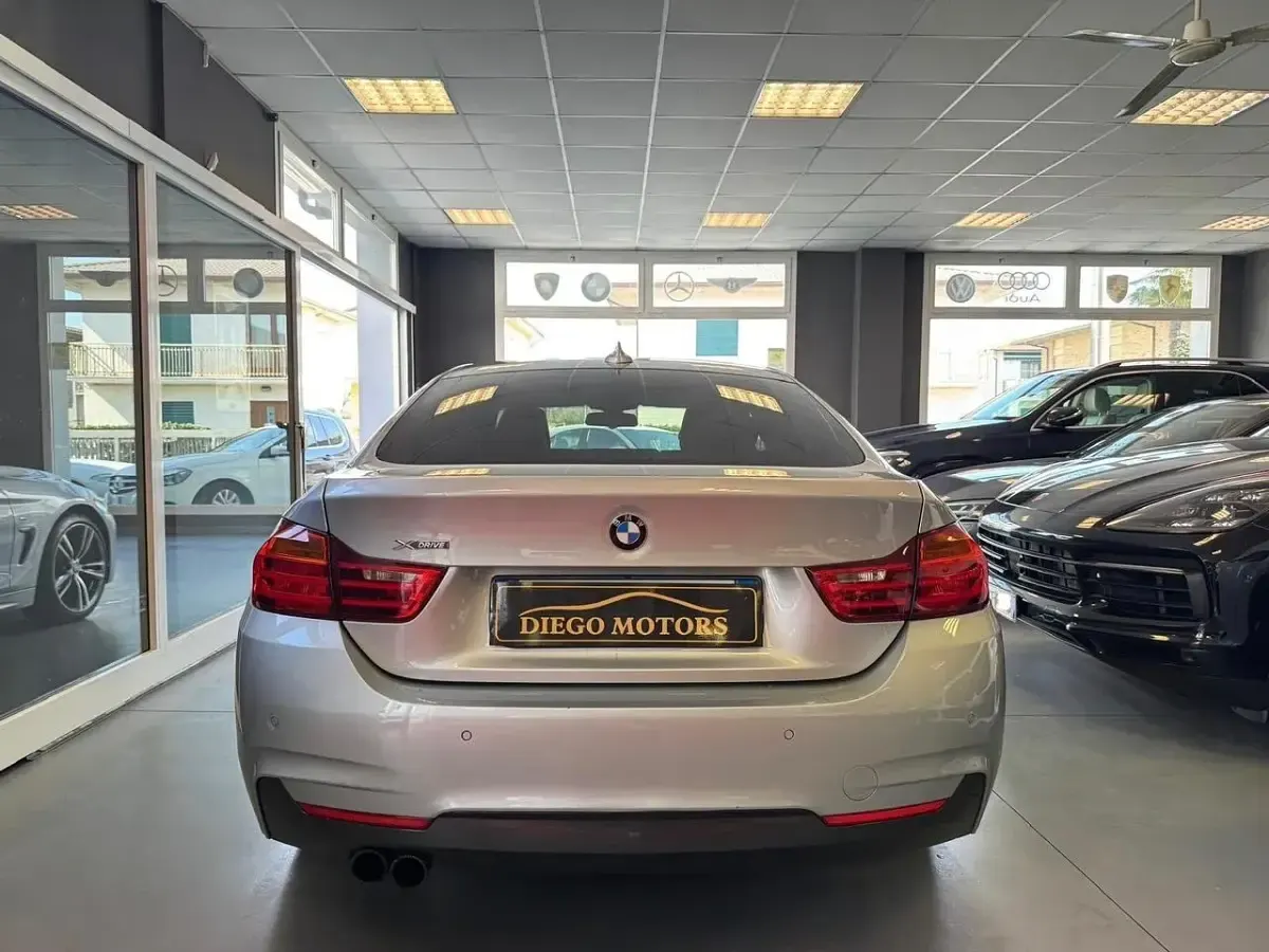 Usata BMW 420 M Sport 184 CV (135 kW) 2015 Argento Coupé