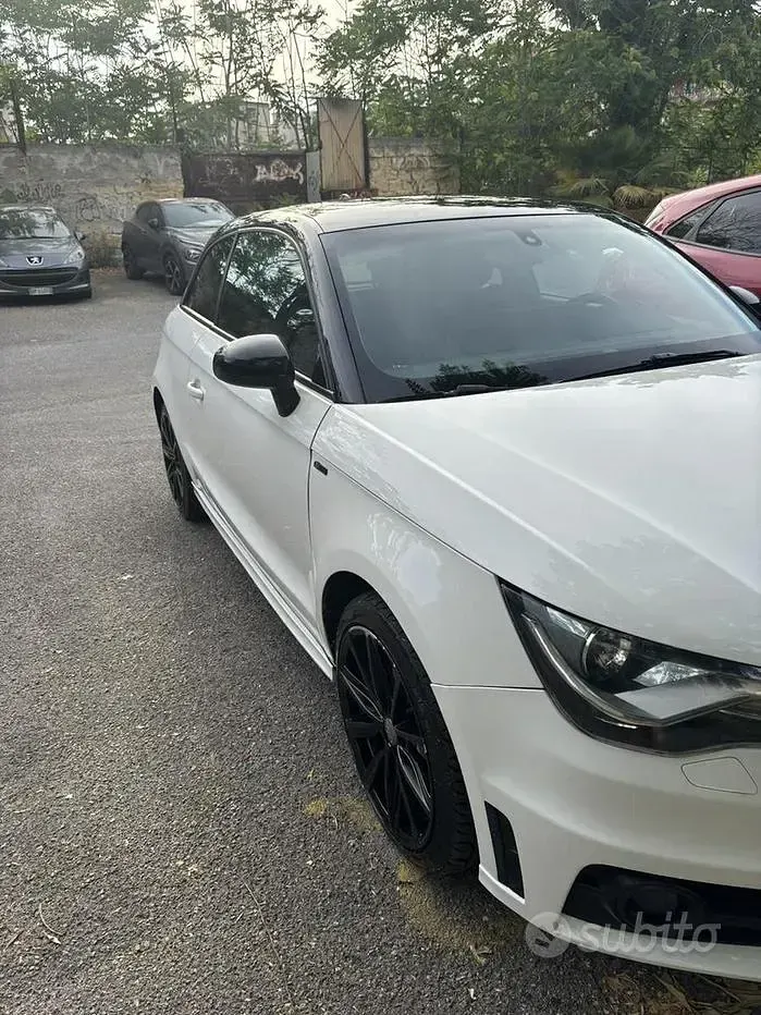 Usata Audi A1 122 CV (89 kW) 2012 Bianco Utilitaria