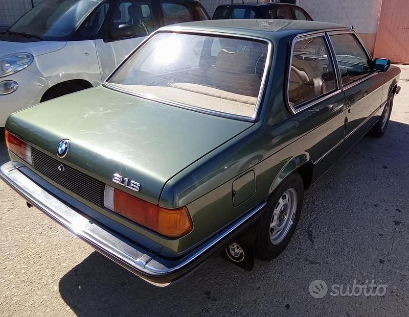 Usata BMW 316 1980 Verde Coupé