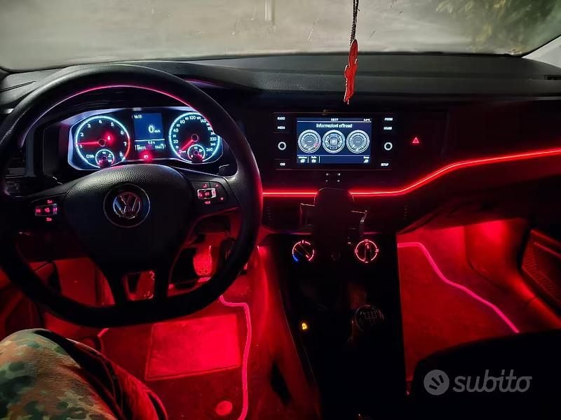 Usata VW Polo 67 CV (49 kW) 2018 Giallo Utilitaria