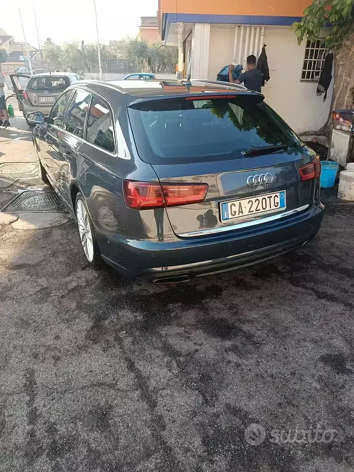 Usata Audi A6 S-Line 190 CV (139 kW) 2015 Grigio Station wagon