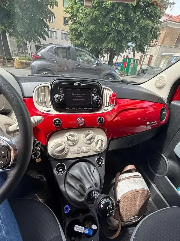 Usata Fiat 500 Pop 69 CV (50 kW) 2019 Rosso Utilitaria