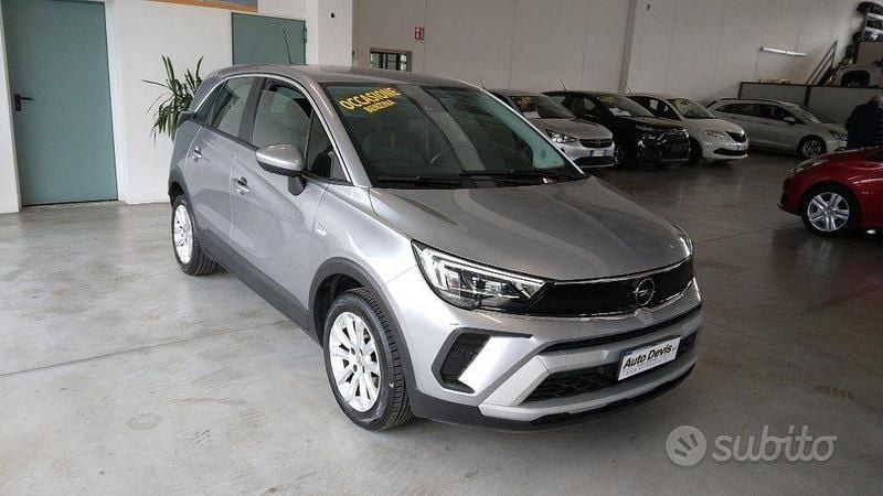 Usata Opel Crossland X Elegance 83 CV (61 kW) 2021 Grigio SUV