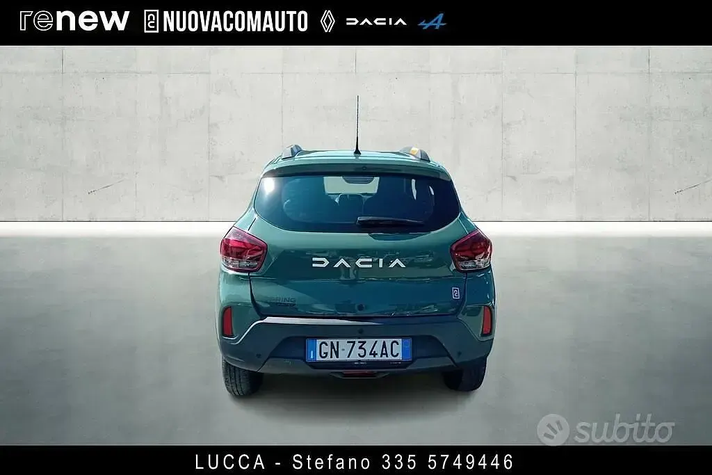 Usata Dacia Spring Comfort 33 kW (45 CV) 2023 Verde Utilitaria
