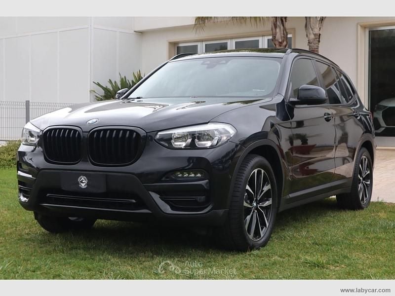 Usata BMW X3 xLine 292 CV (214 kW) 2021 Nero SUV