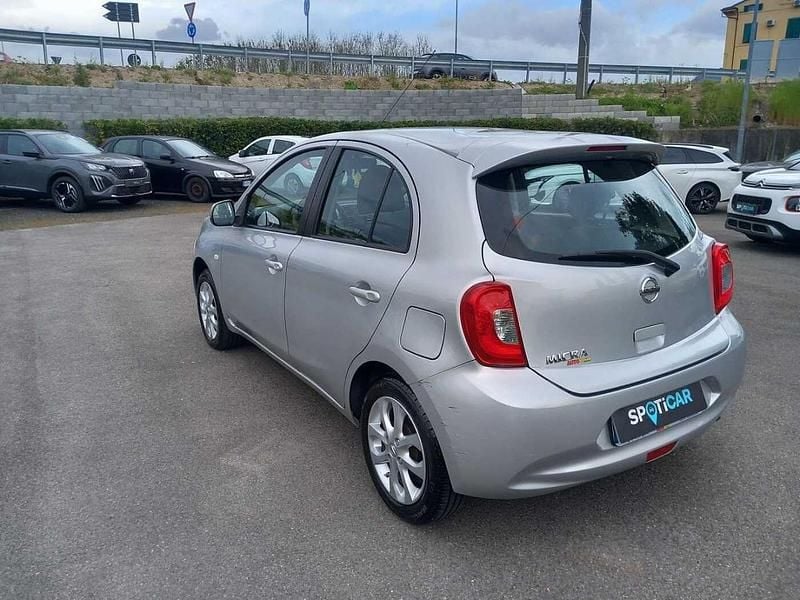 Usata Nissan Micra Acenta 80 CV (58 kW) 2016 Grigio Utilitaria