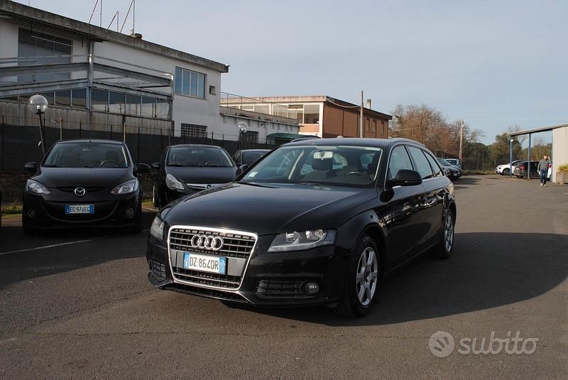 Usata Audi A4 143 CV (105 kW) 2009 Nero Station wagon