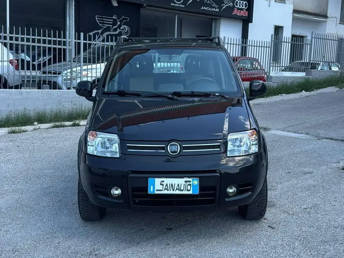 Usata Fiat Panda 4x4 Climbing 75 CV (55 kW) 2011 Nero Utilitaria