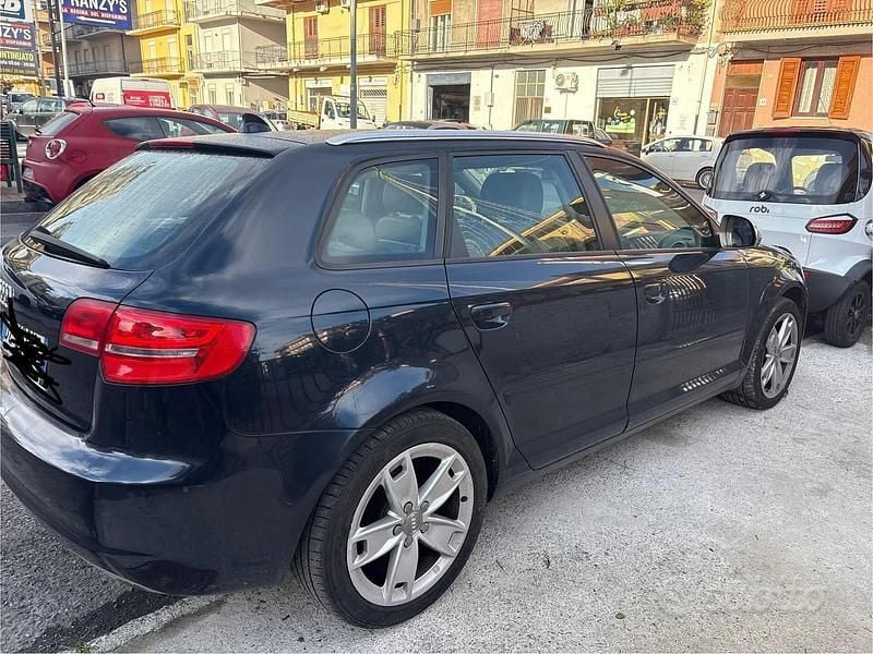 Usata Audi A3 170 CV (125 kW) 2009 Blu Berlina
