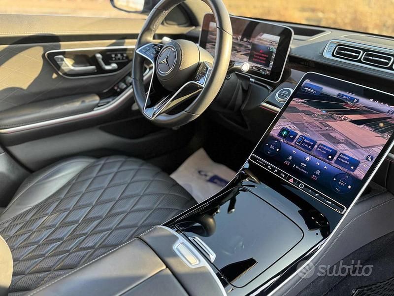 Usata Mercedes S580 Premium 693 CV (509 kW) 2022 Blu Berlina