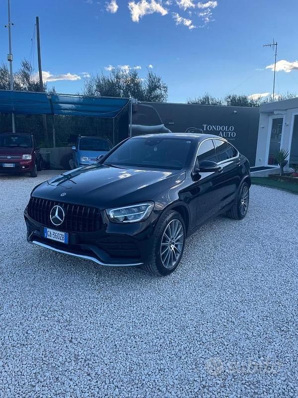 Usata Mercedes GLC220 Premium Plus 194 CV (142 kW) 2020 Bianco Coupé