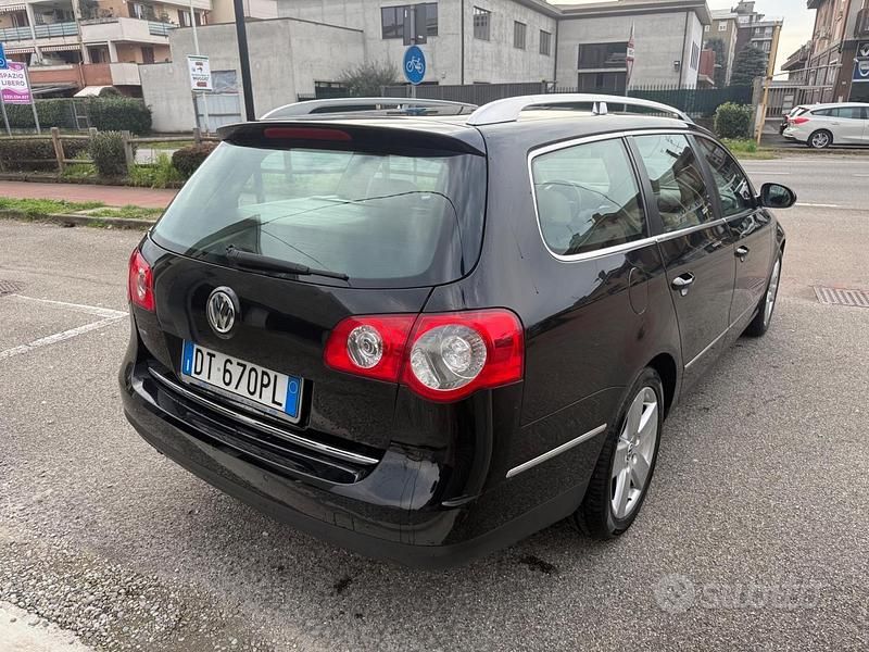 Usata VW Passat Highline 140 CV (102 kW) 2008 Nero Berlina