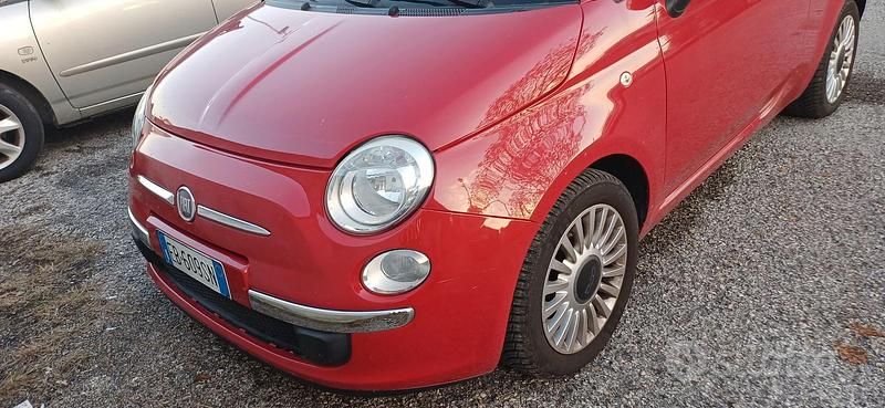 Usata Fiat 500 2010 Rosso Utilitaria