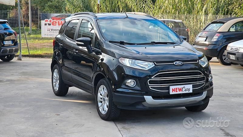 Usata Ford Ecosport Titanium 125 CV (91 kW) 2017 Nero SUV