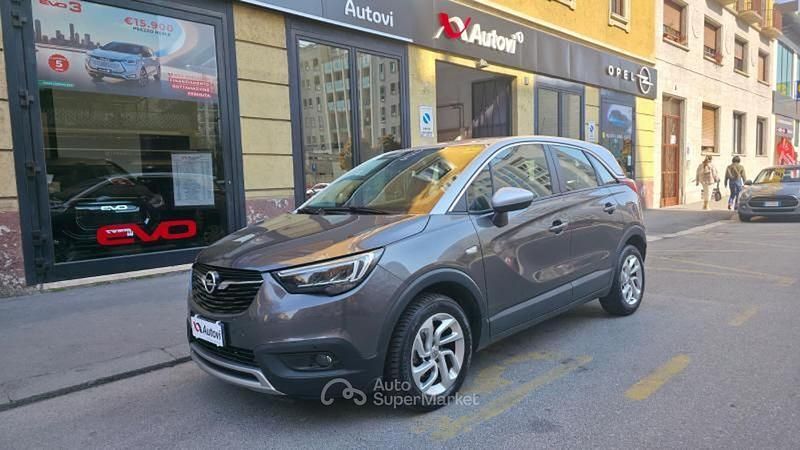 Usata Opel Crossland X Innovation 120 CV (88 kW) 2020 Grigio SUV