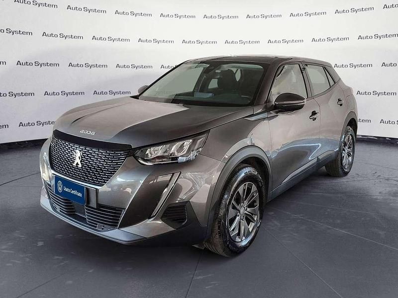 Grigio scuro Usata 2021 Peugeot 2008 Active SUV | 16.900 € (Cara) - Immagine 1/4