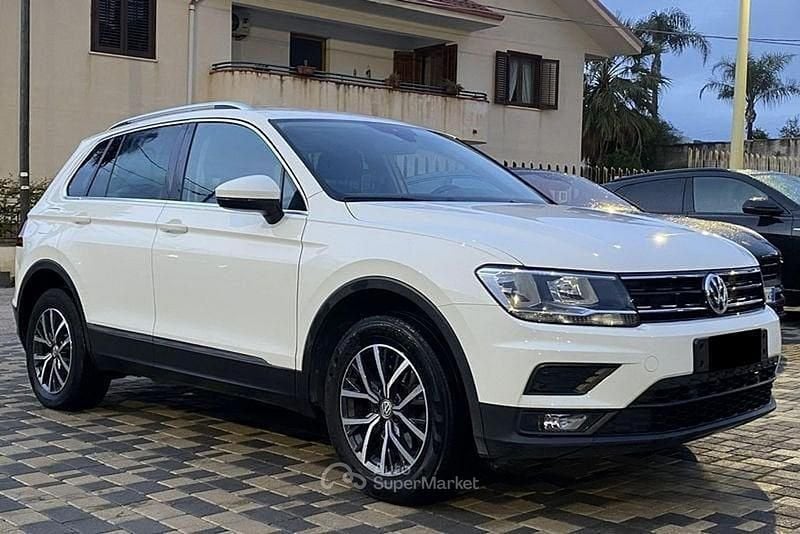 Usata VW Tiguan Business 150 CV (110 kW) 2020 Bianco SUV
