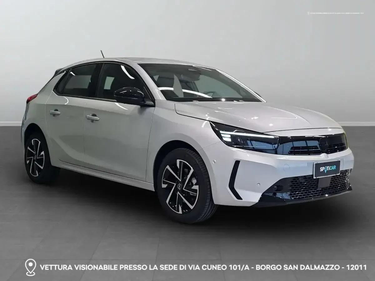 Nuova Opel Corsa S 101 CV (74 kW) 2025 Kristall silver Utilitaria