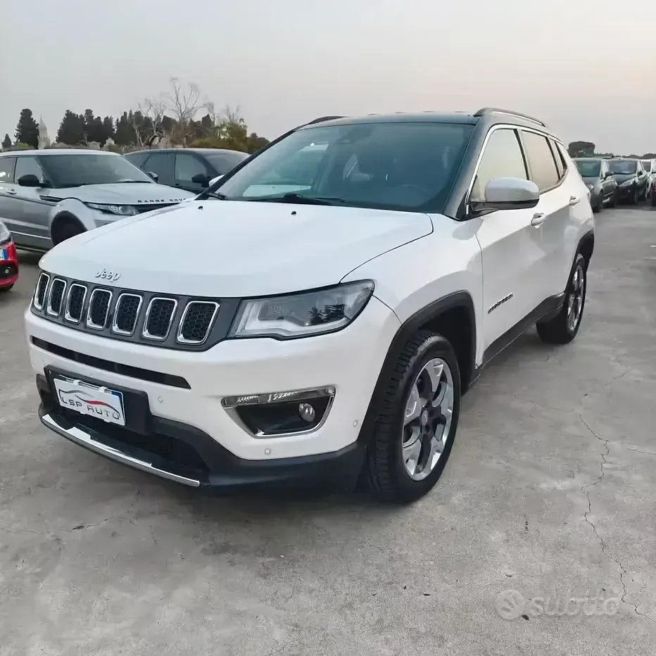 Usata Jeep Compass 140 CV (102 kW) 2018 Bianco SUV