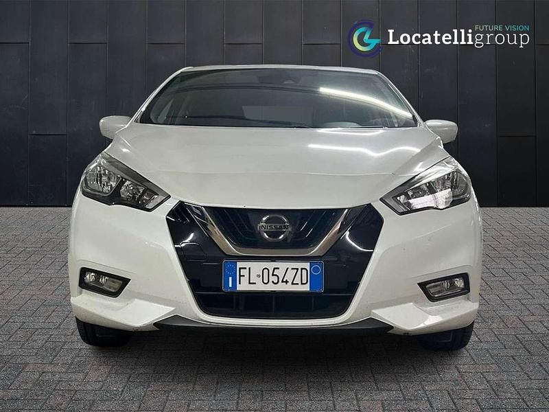Usata Nissan Micra Tekna 90 CV (66 kW) 2017 Bianco Utilitaria