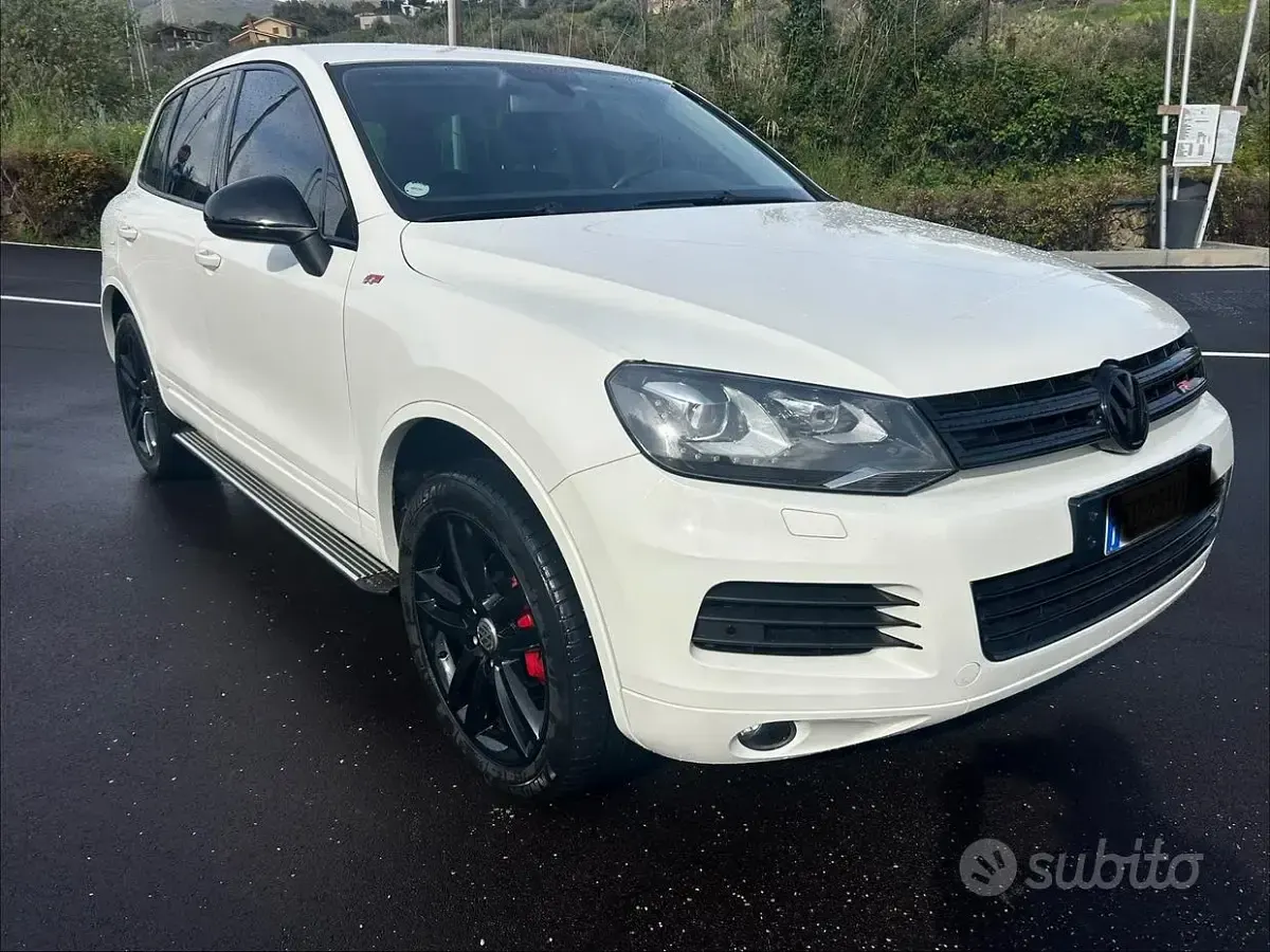 Usata VW Touareg 245 CV (180 kW) 2011 Bianco SUV