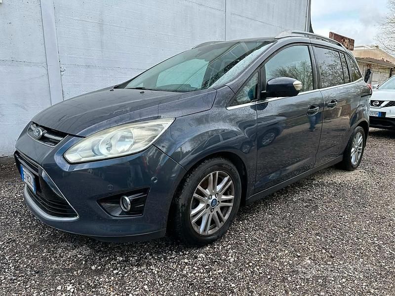 Usata Ford C-MAX Titanium 116 CV (85 kW) 2014 Grigio Monovolume