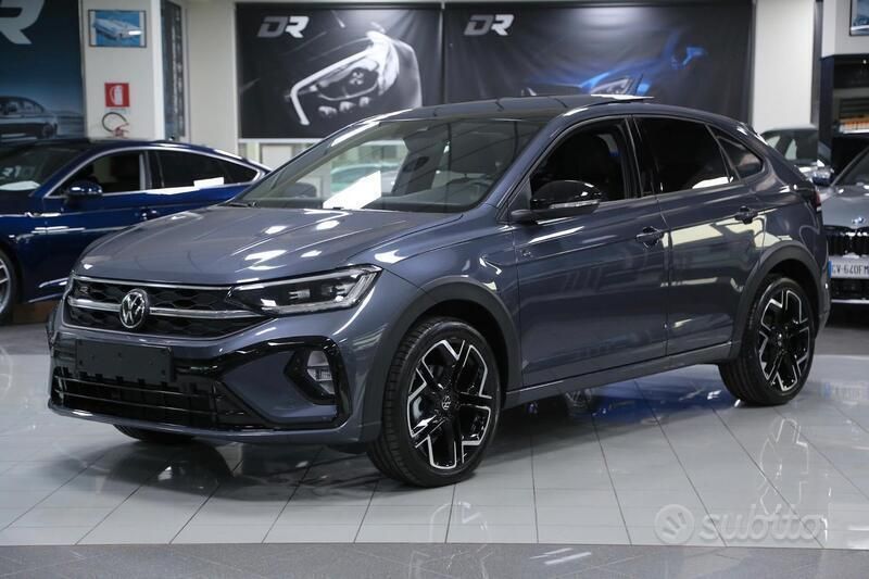 Smoky grey met. Nuova 2025 VW Taigo R-line SUV | 25.900 € (Buon prezzo) - Immagine 1/4