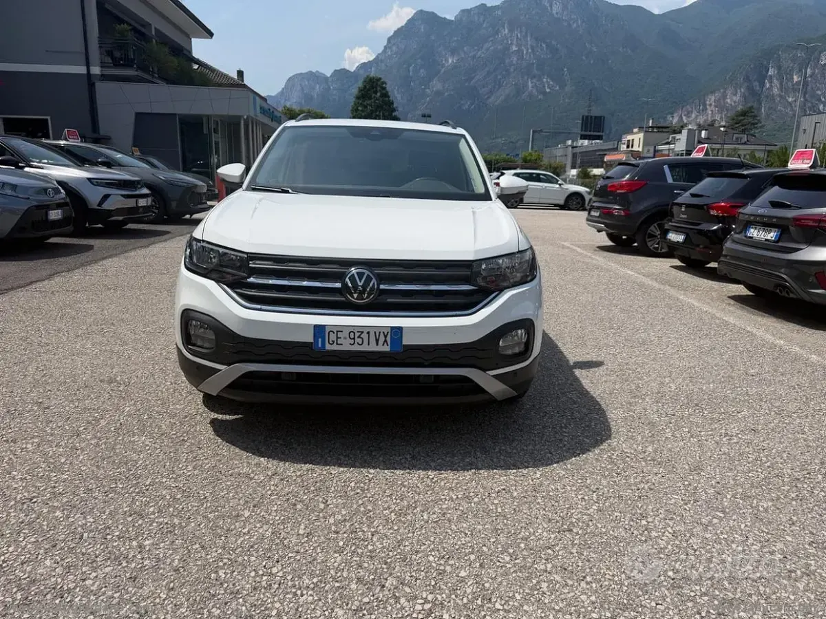 Usata VW T-Cross Advance 110 CV (80 kW) 2021 Bianco SUV