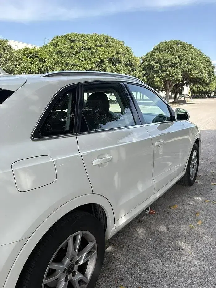 Usata Audi Q3 S-Line 177 CV (130 kW) 2012 Bianco SUV