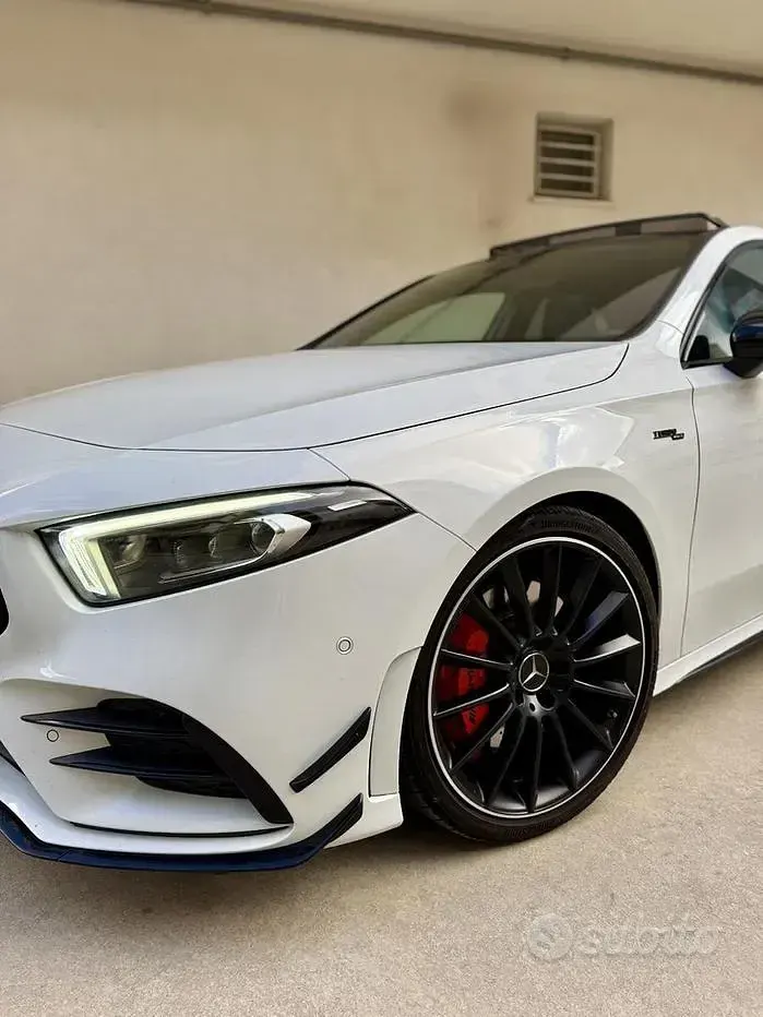 Usata Mercedes A35 AMG AMG 306 CV (225 kW) 2020 Bianco Berlina