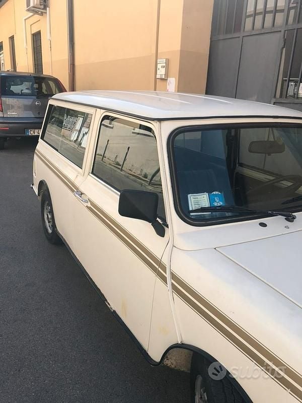 Usata Mini 1000 1981 Bianco Utilitaria
