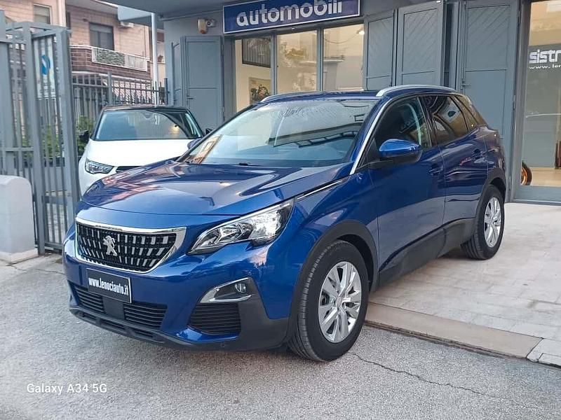 Usata Peugeot 3008 Business-Line 131 CV (96 kW) 2020 Blu Station wagon