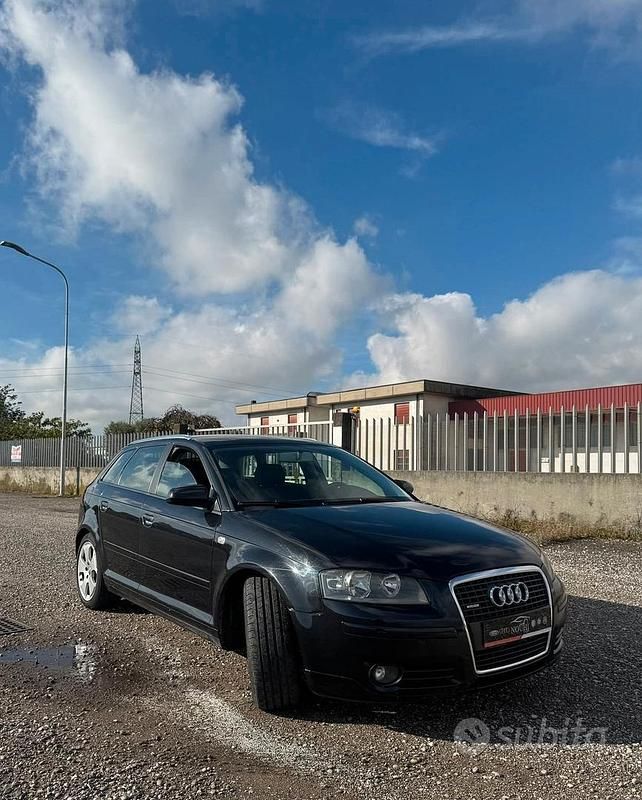Usata Audi A3 177 CV (130 kW) 2007 Nero Berlina