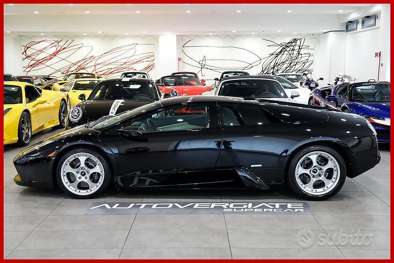 Usata Lamborghini Murciélago 580 CV (426 kW) 2002 Nero Coupé