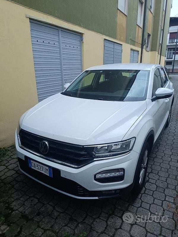 Bianco Usata 2020 VW T-Roc SUV | 18.500 € (Ottimo prezzo) - Immagine 1/4