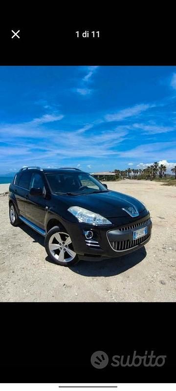 Usata Peugeot 4007 156 CV (114 kW) 2007 Nero SUV
