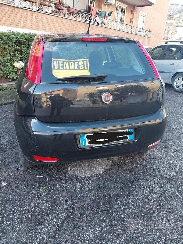 Usata Fiat Punto 2018 Nero Utilitaria