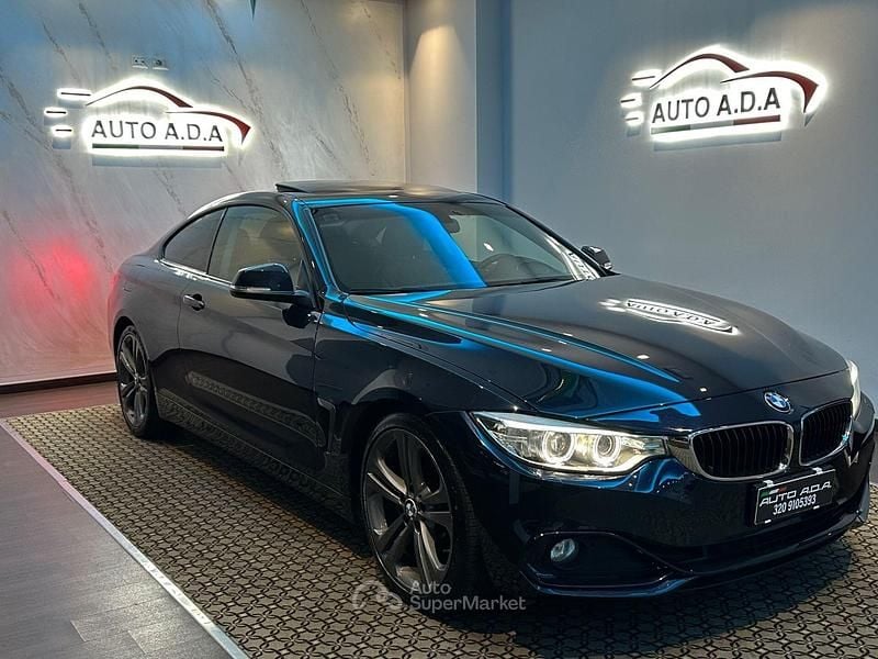 Usata BMW 420 Luxury Line 184 CV (135 kW) 2014 Blu Coupé
