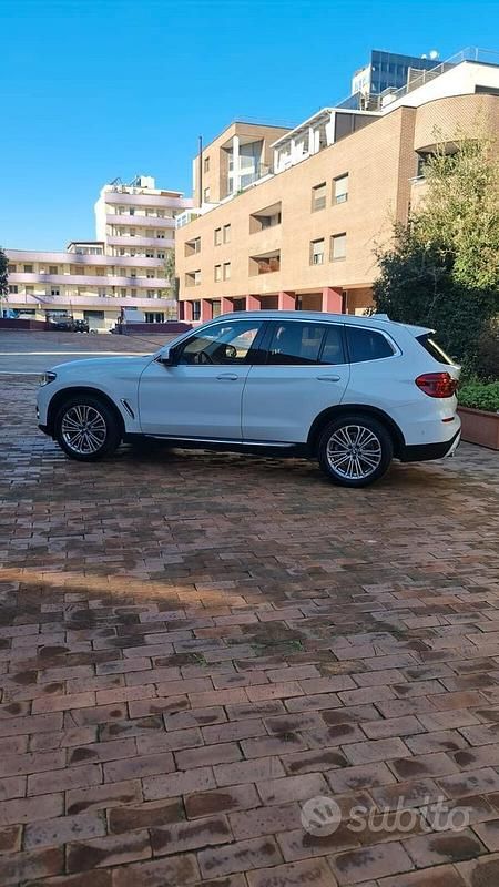 Usata BMW X3 Luxury Line 190 CV (139 kW) 2018 Bianco SUV
